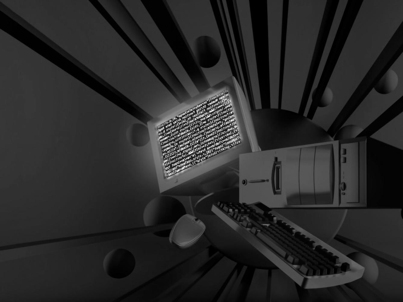 Modern educational environment with immersive technology setup